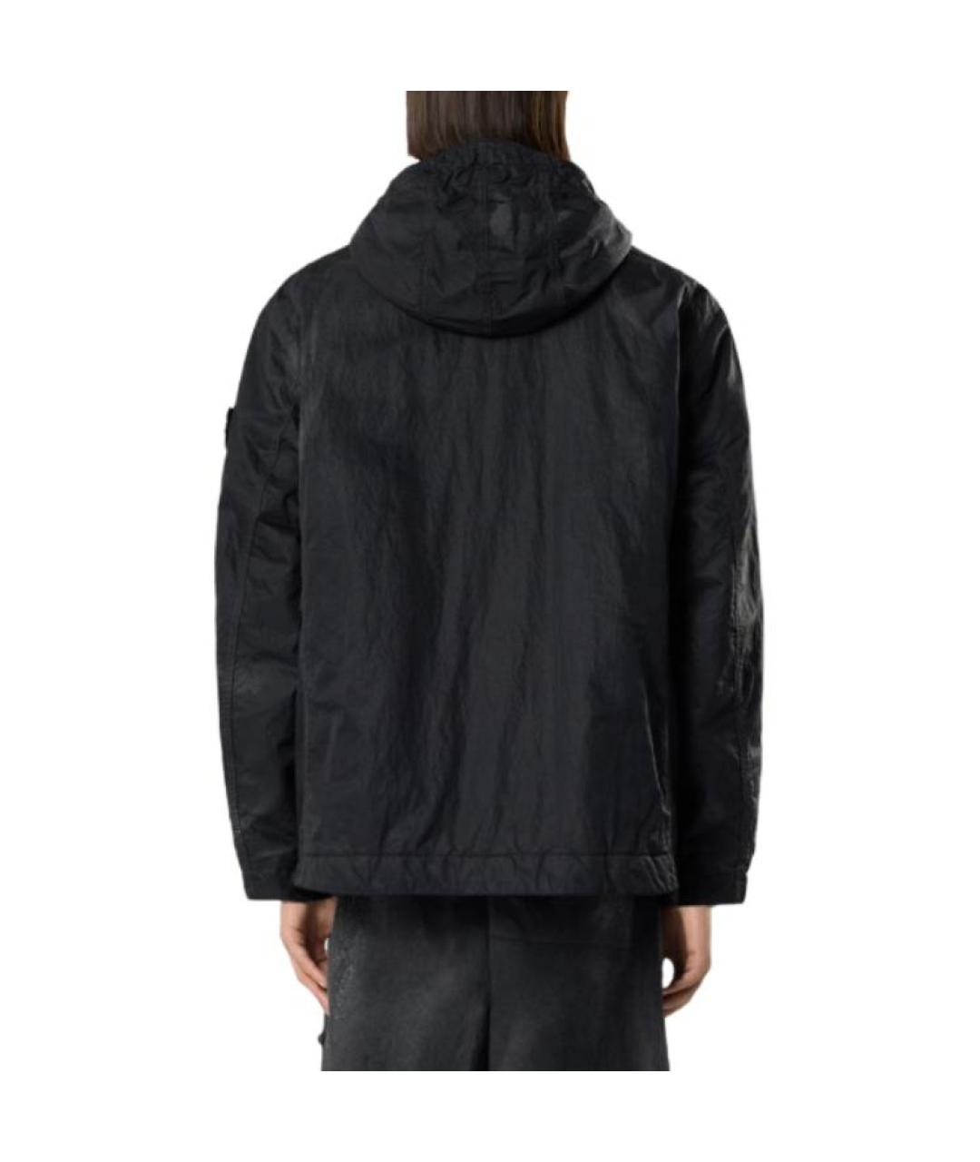 STONE ISLAND Черная куртка, фото 4