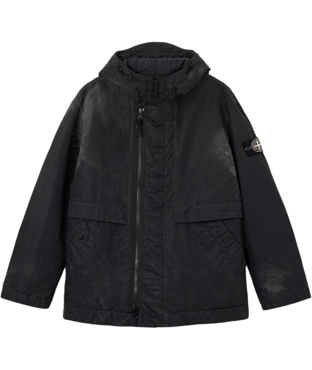 STONE ISLAND Черная куртка, фото 1