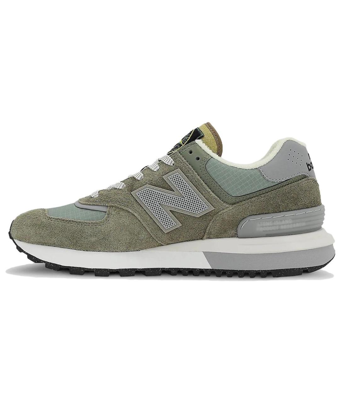 NEW BALANCE Серые кроссовки, фото 2