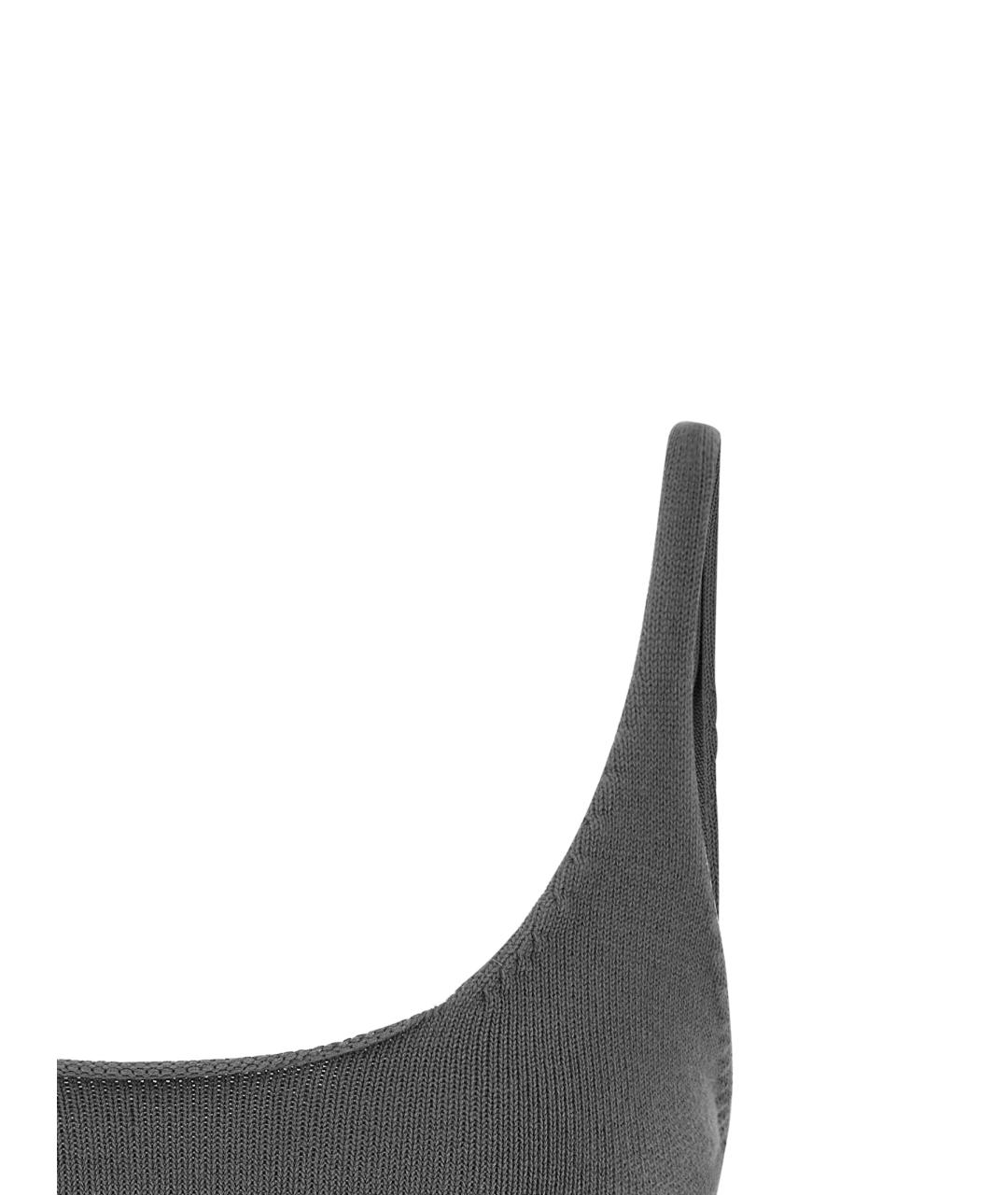 entire studios Серая хлопковая майка, фото 2