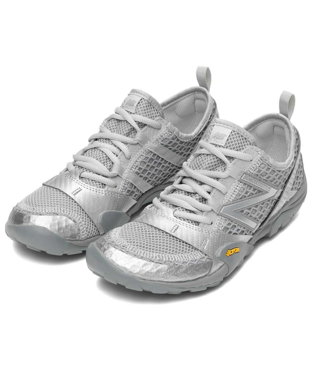 NEW BALANCE Серебряные кеды, фото 4