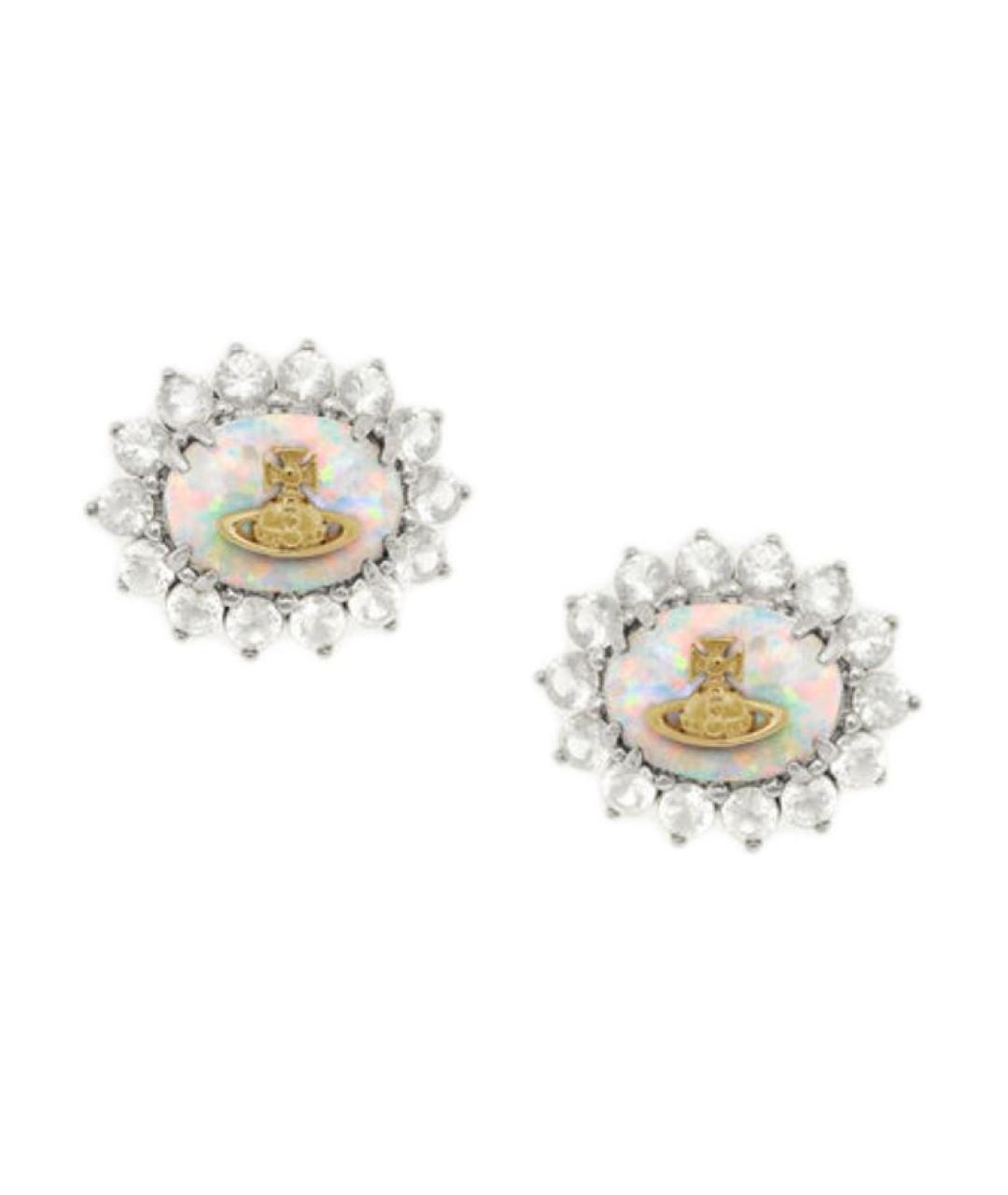 VIVIENNE WESTWOOD Серебряные латунные серьги, фото 1