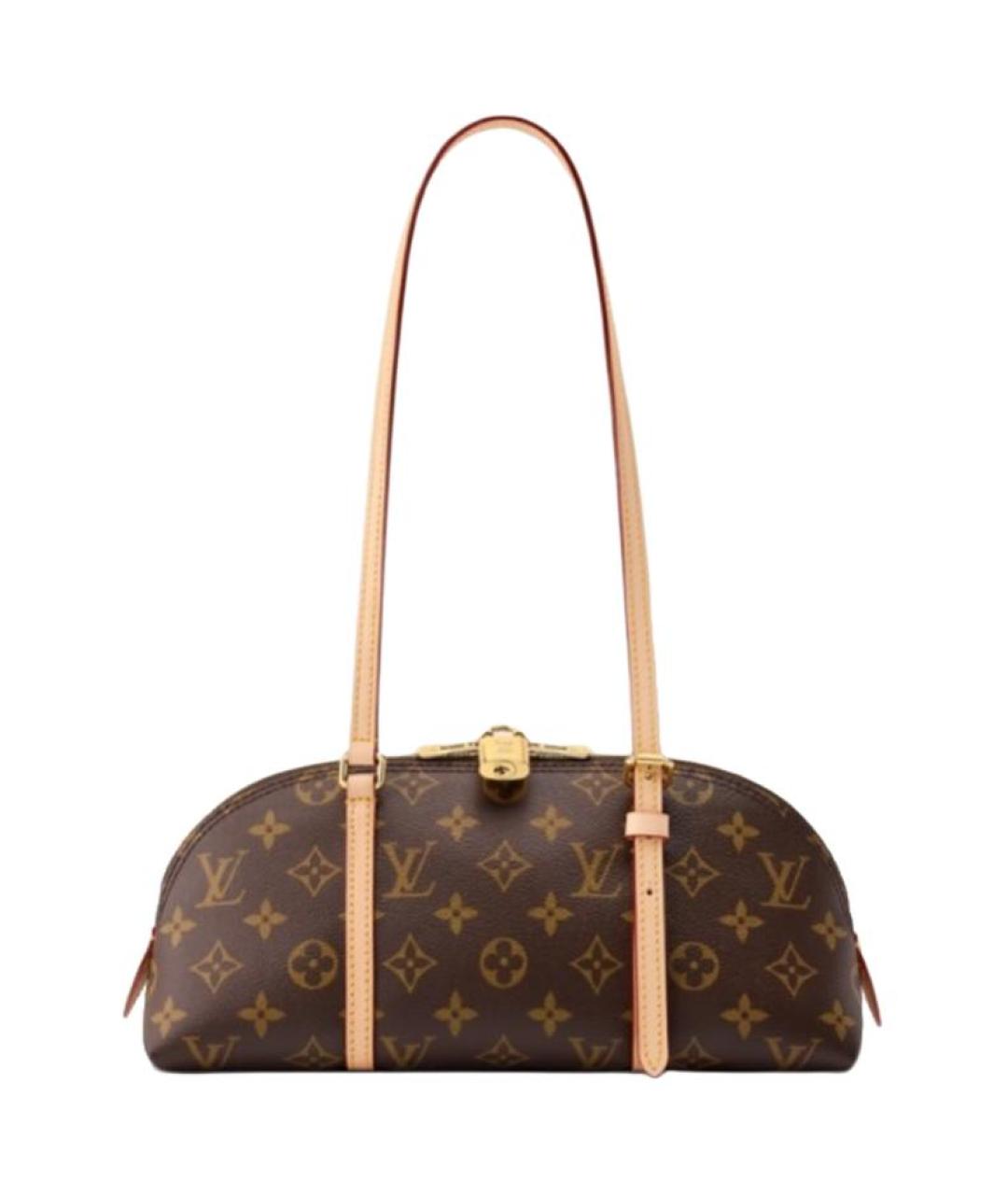 LOUIS VUITTON Коричневая сумка через плечо, фото 1