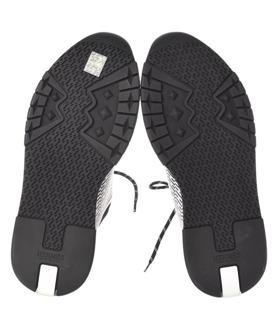 HERMES Серые кроссовки, фото 5