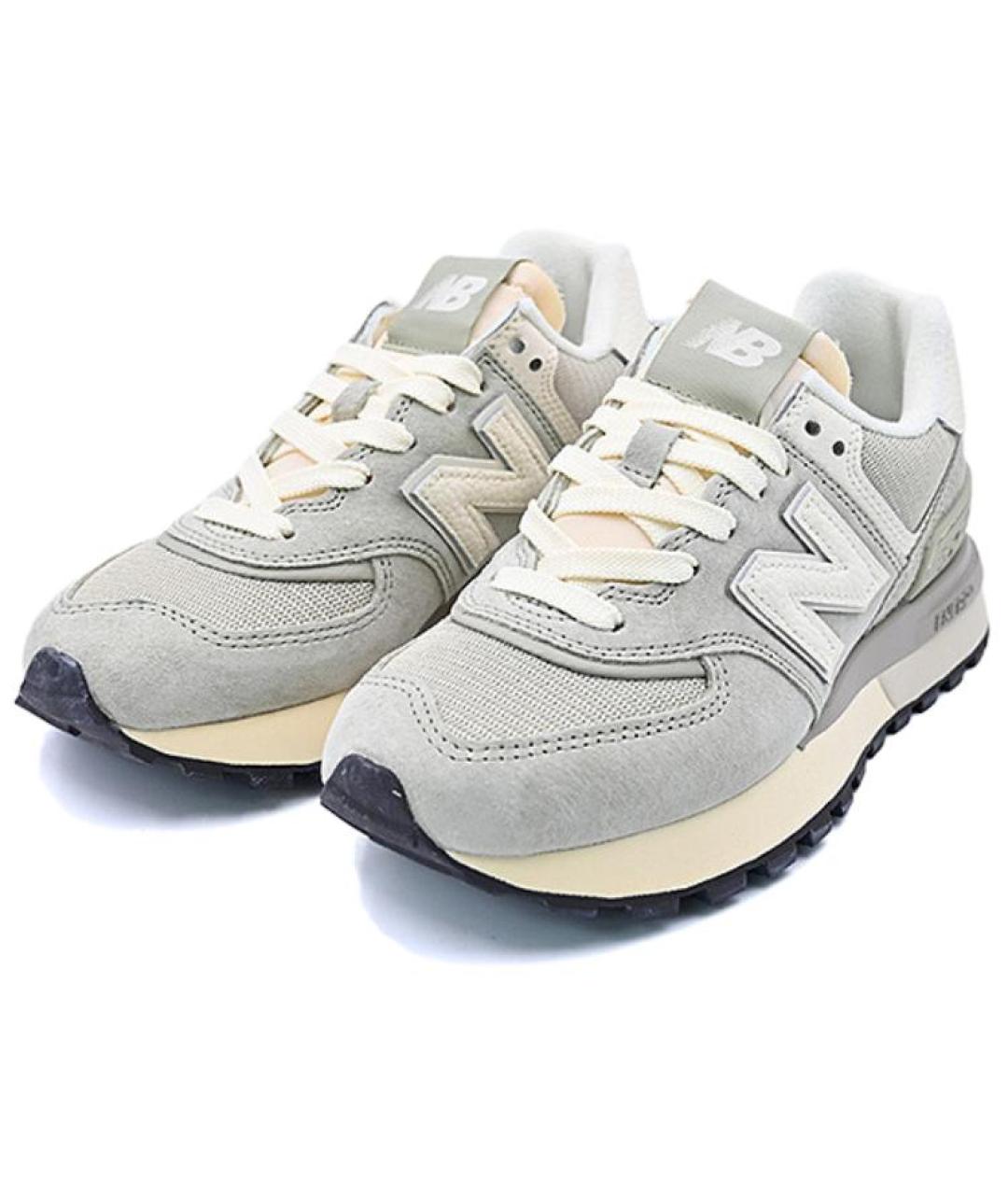 NEW BALANCE Серые кроссовки, фото 2