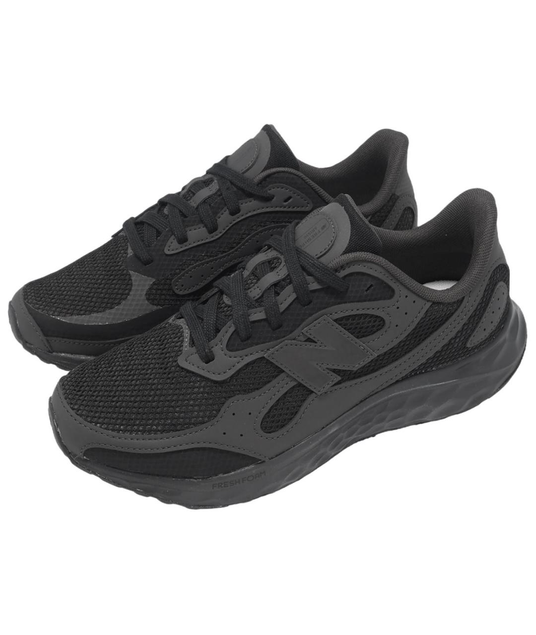 NEW BALANCE Черные низкие кроссовки / кеды, фото 3