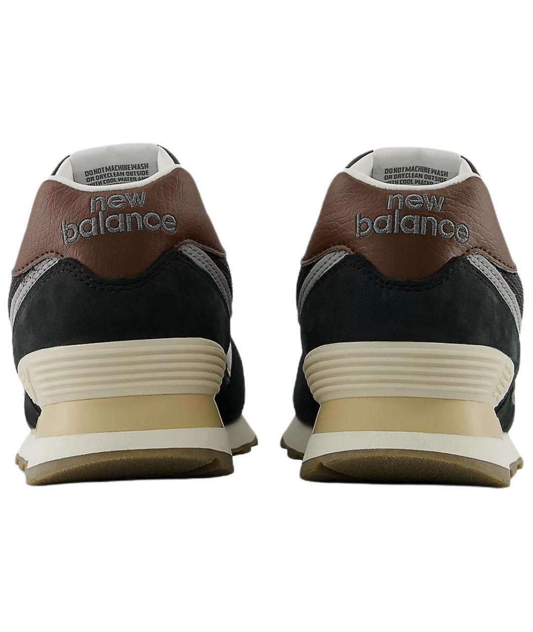 NEW BALANCE Черные низкие кроссовки / кеды, фото 5