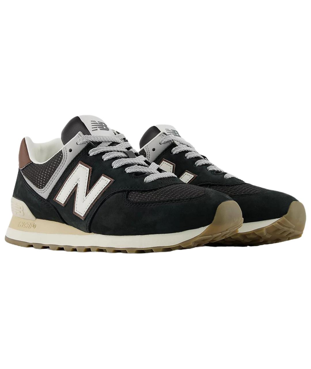 NEW BALANCE Черные низкие кроссовки / кеды, фото 3