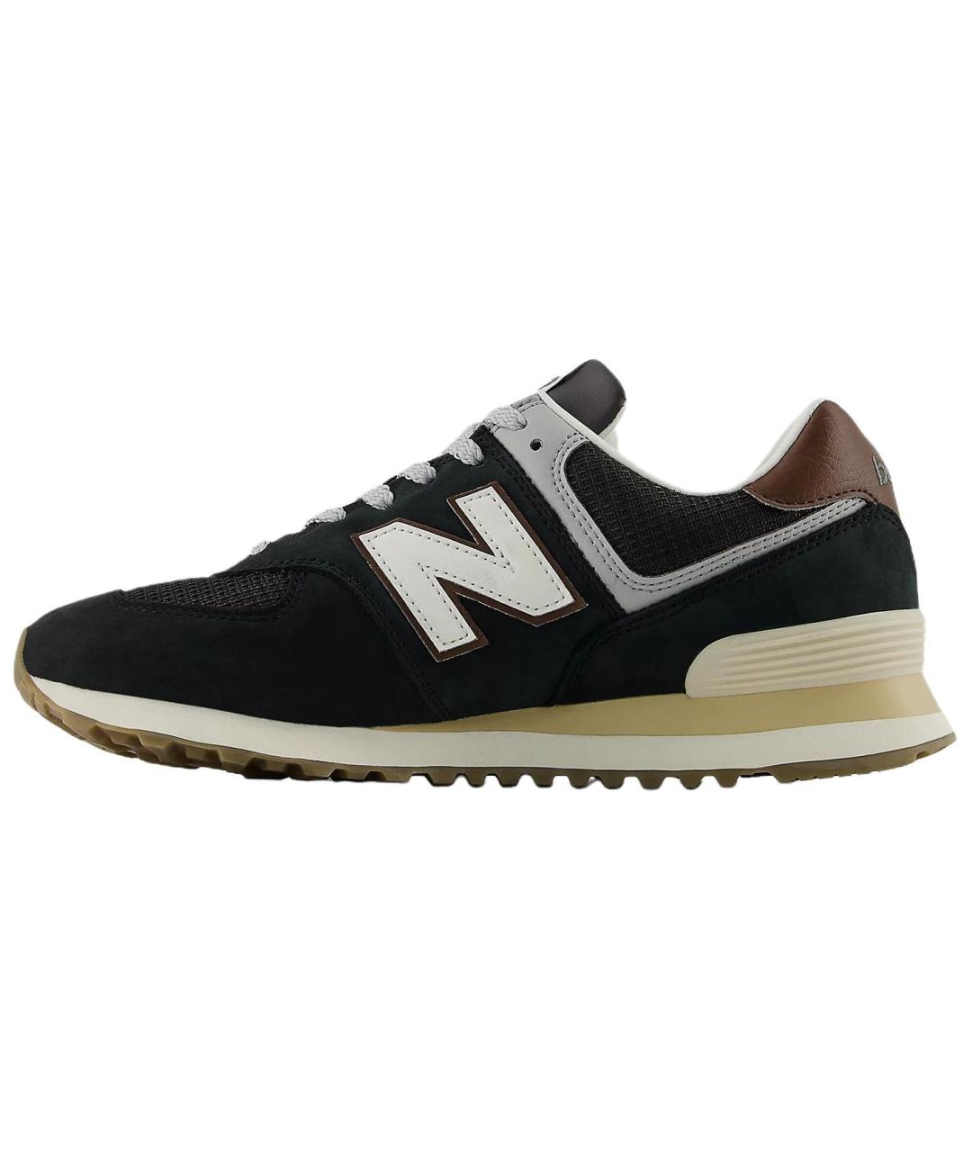 NEW BALANCE Черные низкие кроссовки / кеды, фото 2