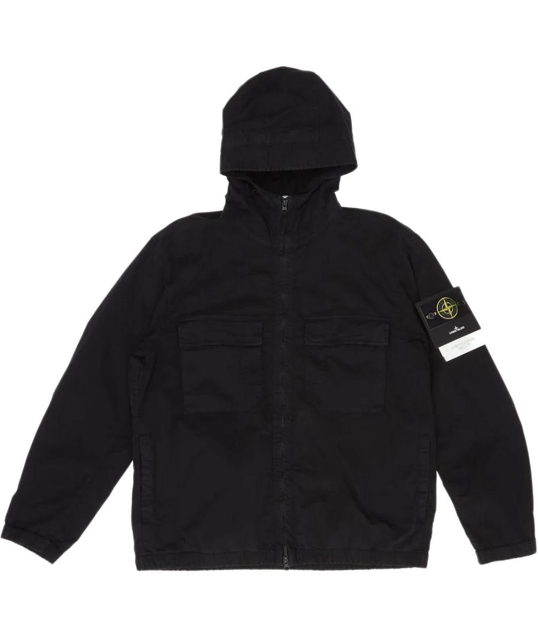 STONE ISLAND Черная куртка, фото 1