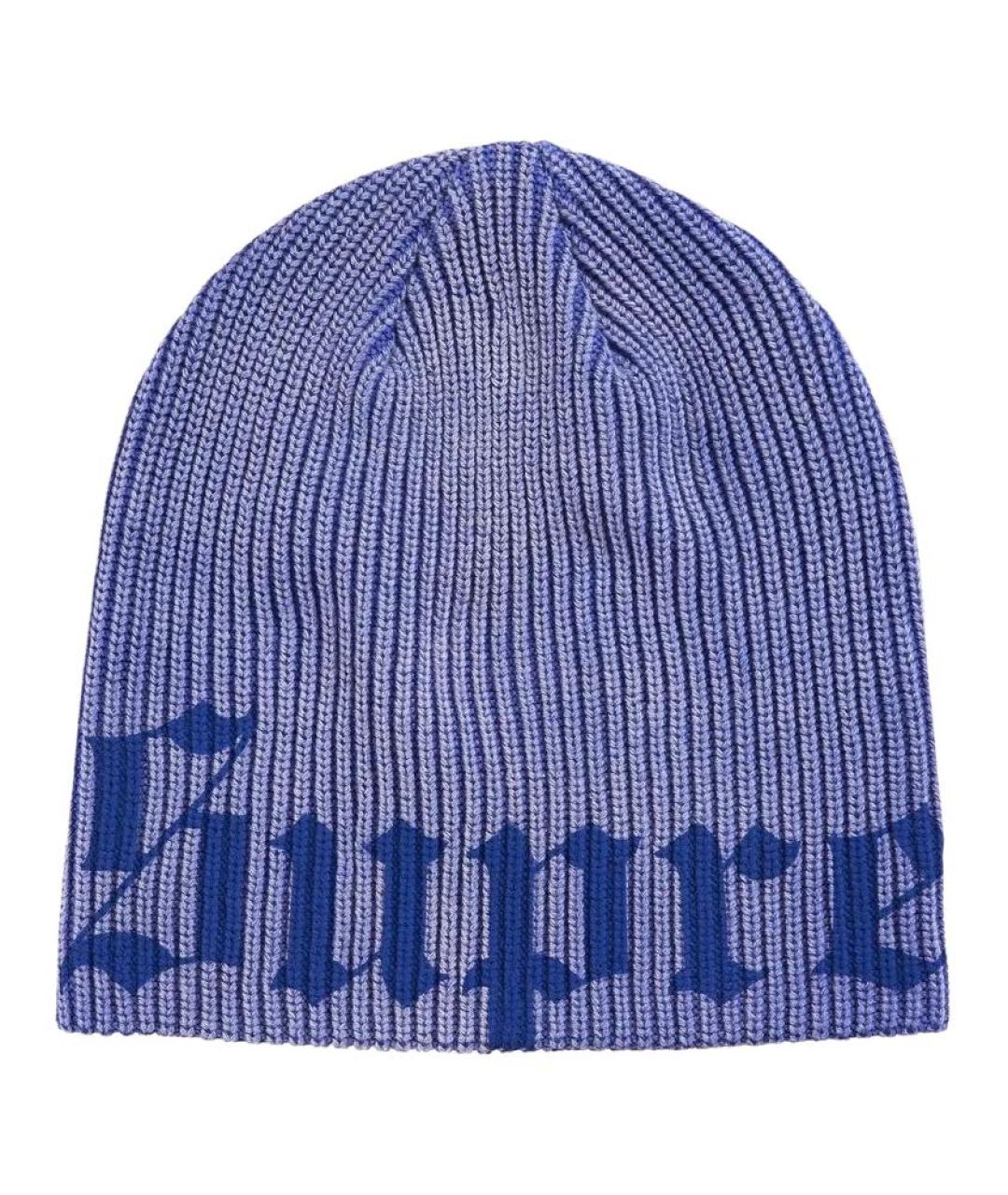 SUPREME Синяя хлопковая шапка, фото 1
