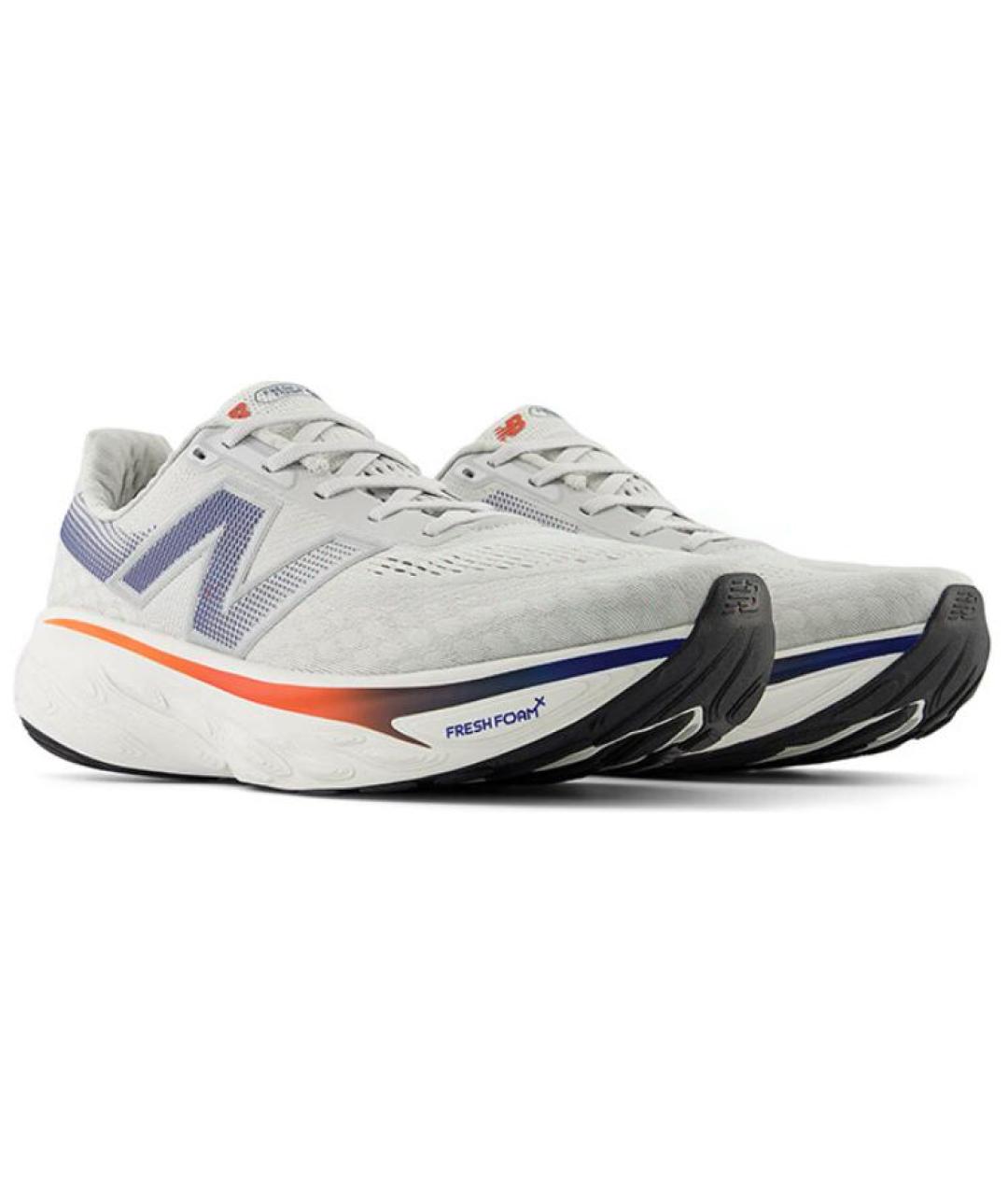 NEW BALANCE Серые текстильные низкие кроссовки / кеды, фото 3