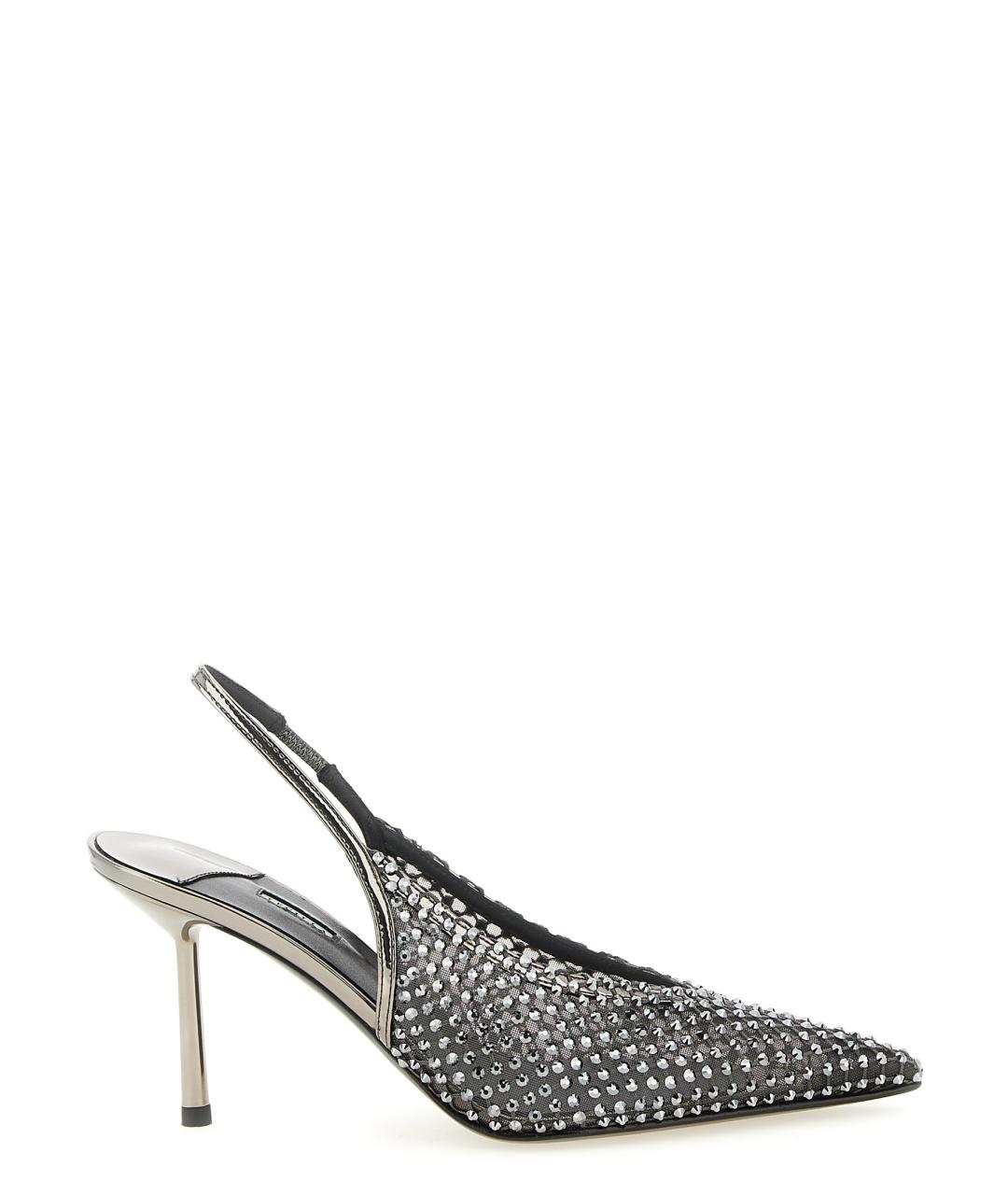 LE SILLA Серые синтетические туфли, фото 1