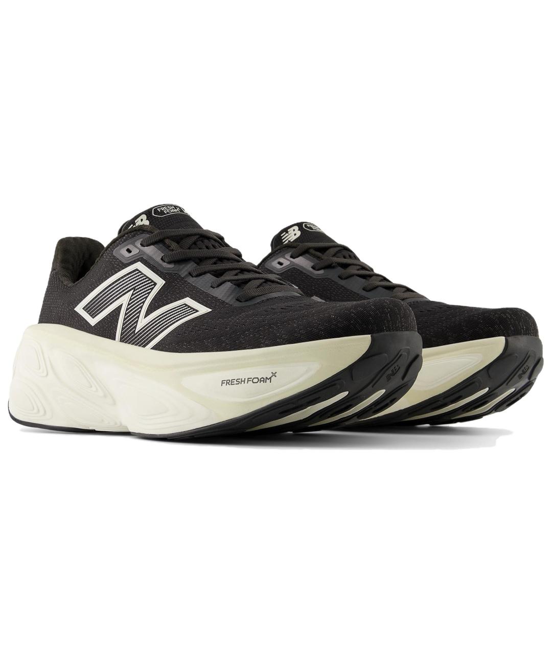 NEW BALANCE Черные кожаные высокие кроссовки / кеды, фото 4