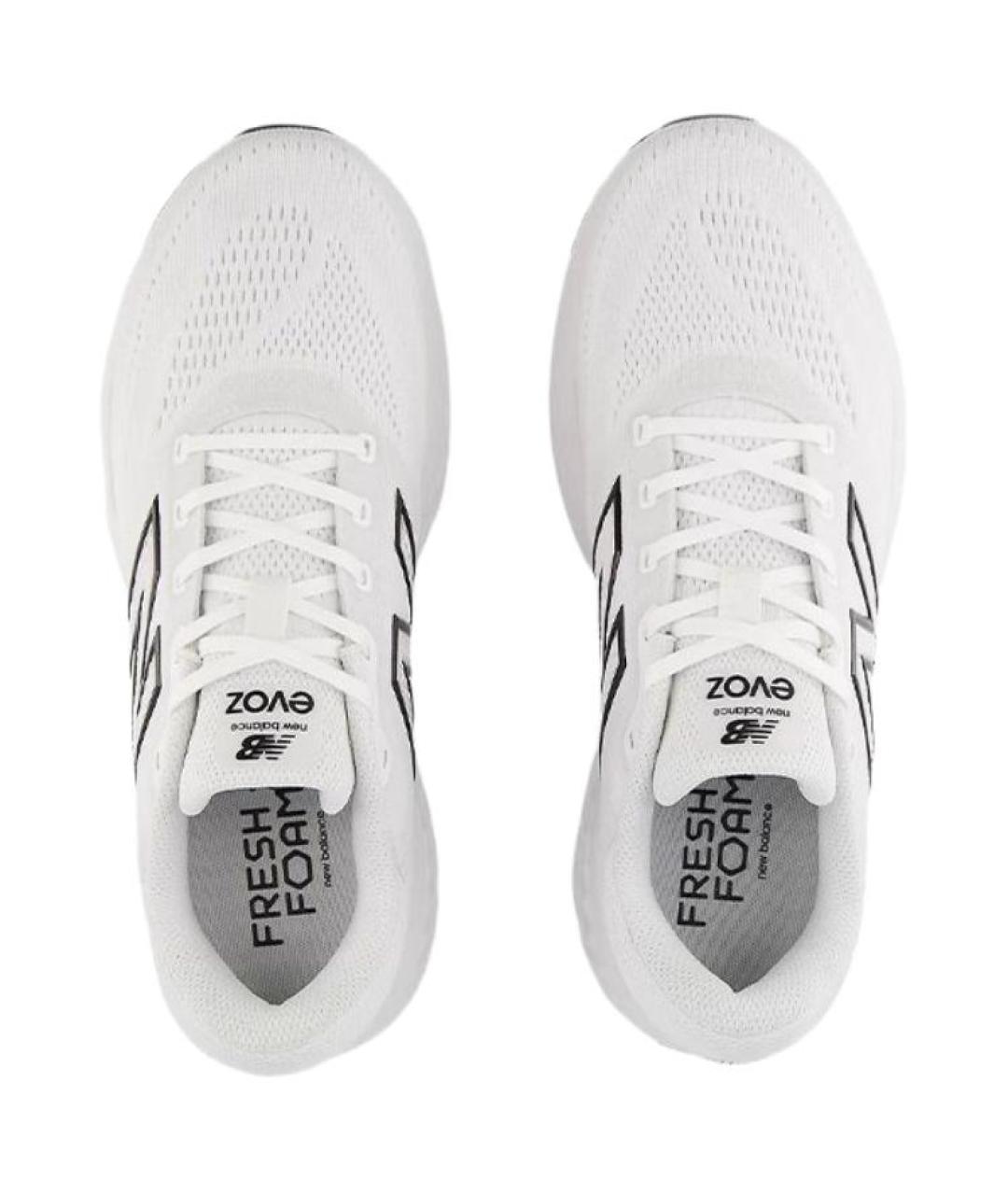 NEW BALANCE Белые текстильные высокие кроссовки / кеды, фото 4