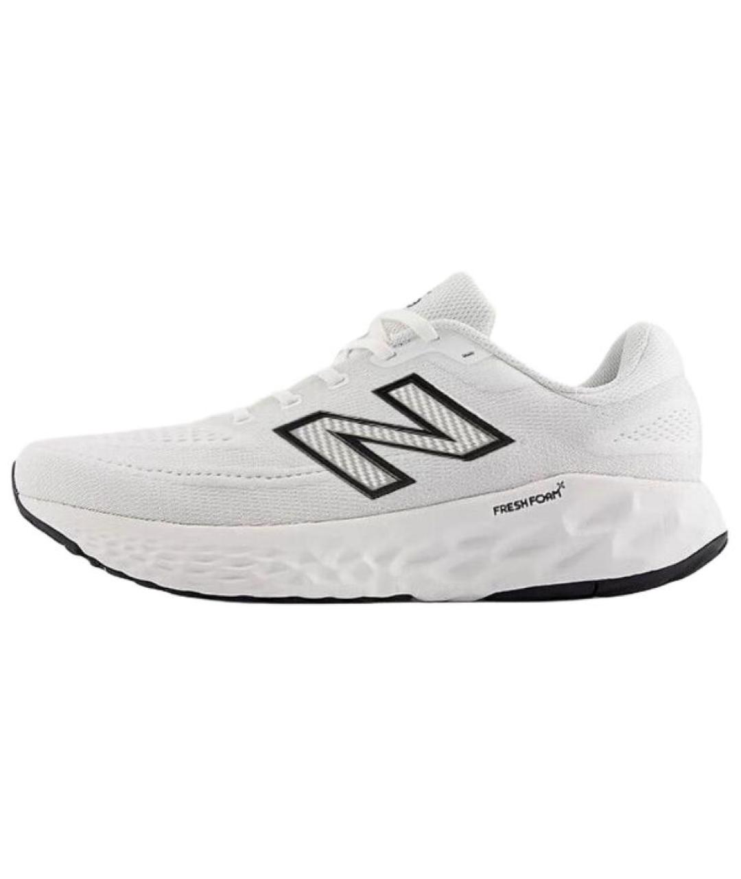 NEW BALANCE Белые текстильные высокие кроссовки / кеды, фото 2