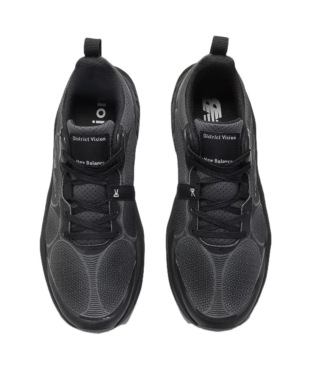 NEW BALANCE Черные низкие кроссовки / кеды, фото 4