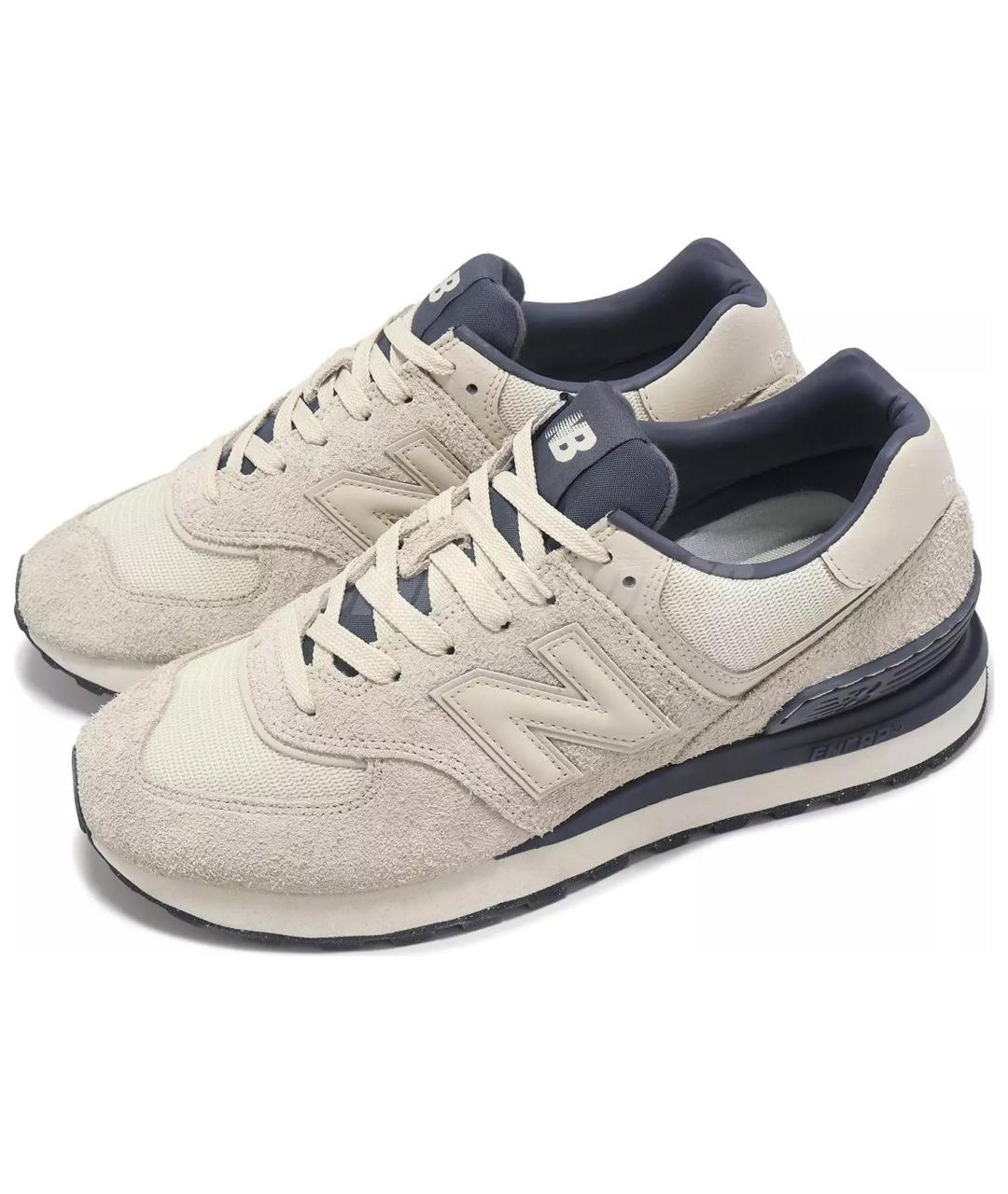 NEW BALANCE Серые низкие кроссовки / кеды, фото 3