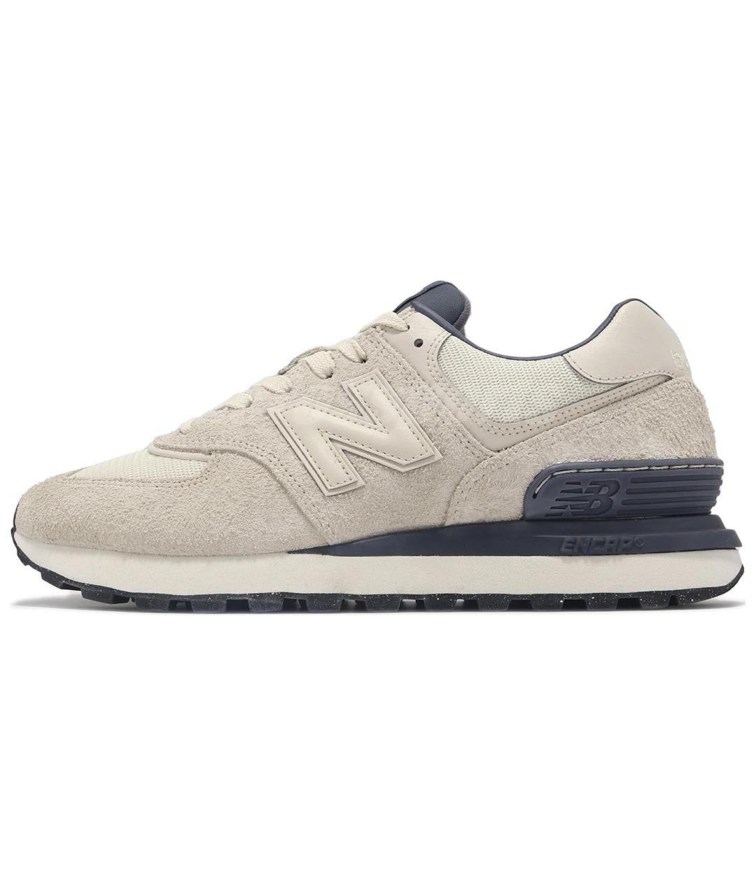 NEW BALANCE Серые низкие кроссовки / кеды, фото 2