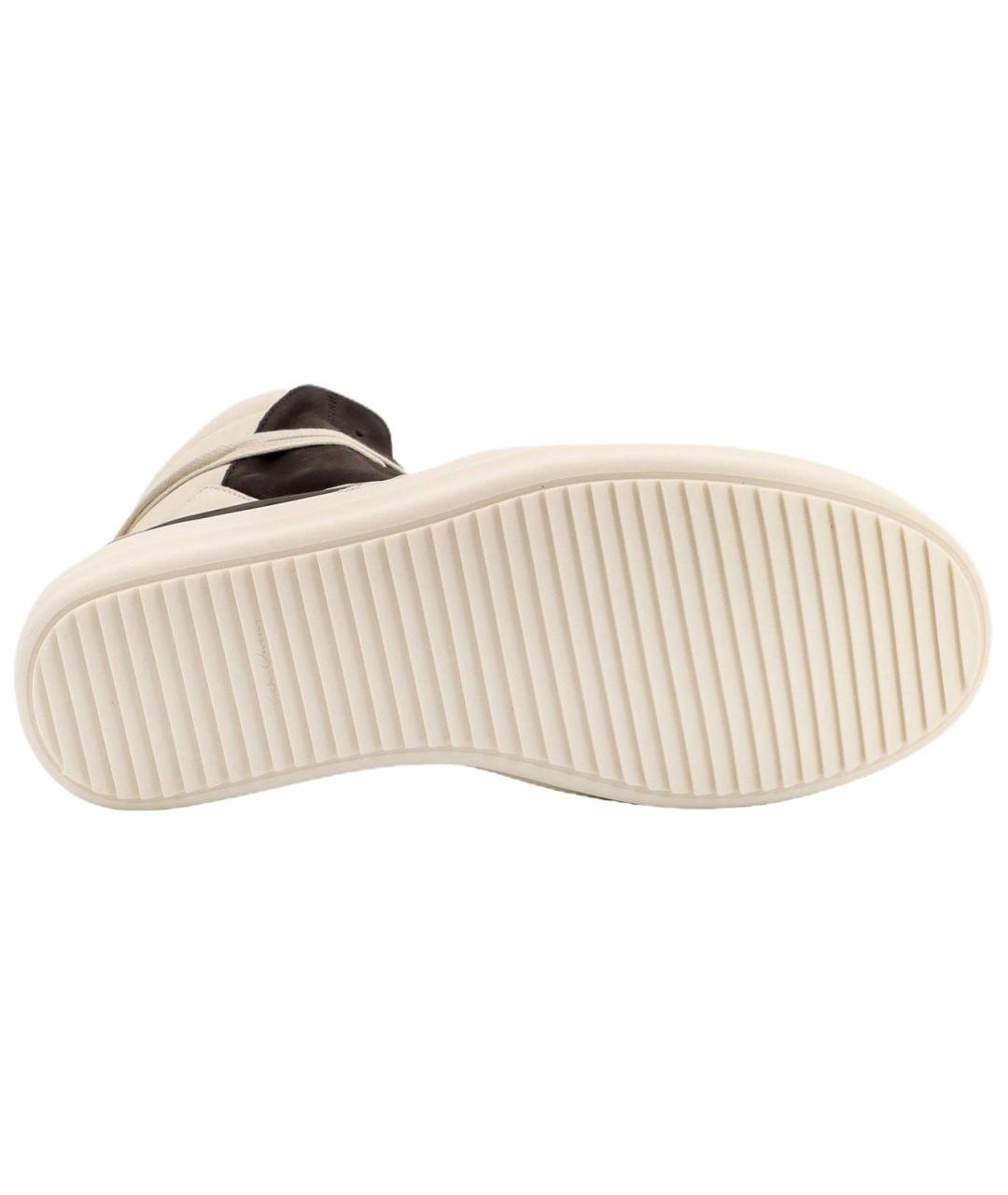 RICK OWENS Мульти кожаные низкие кроссовки / кеды, фото 5