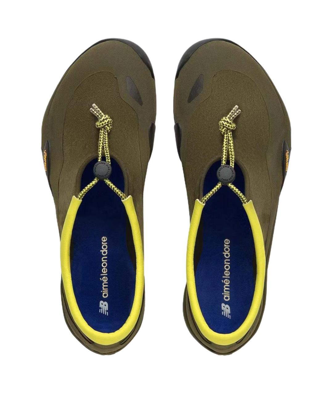 NEW BALANCE Зеленые кеды, фото 3