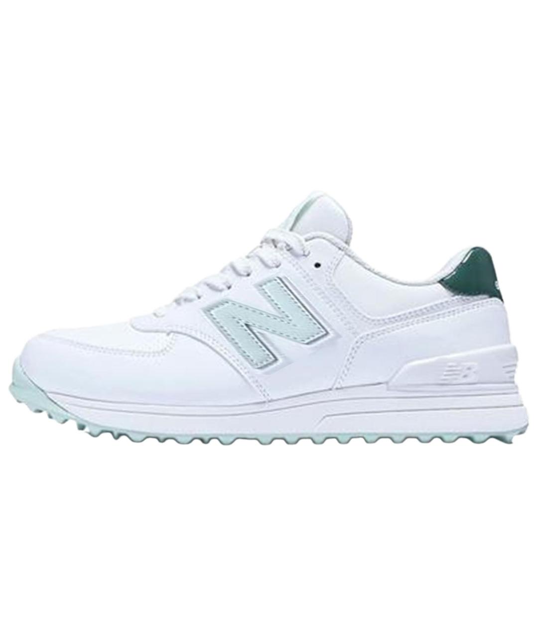 NEW BALANCE Белые кожаные кроссовки, фото 6