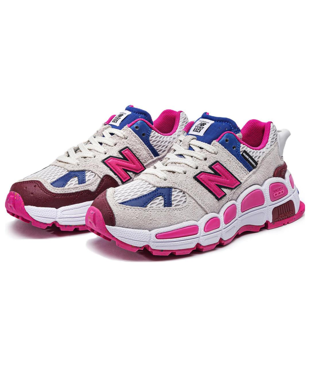 NEW BALANCE Мульти замшевые кроссовки, фото 3