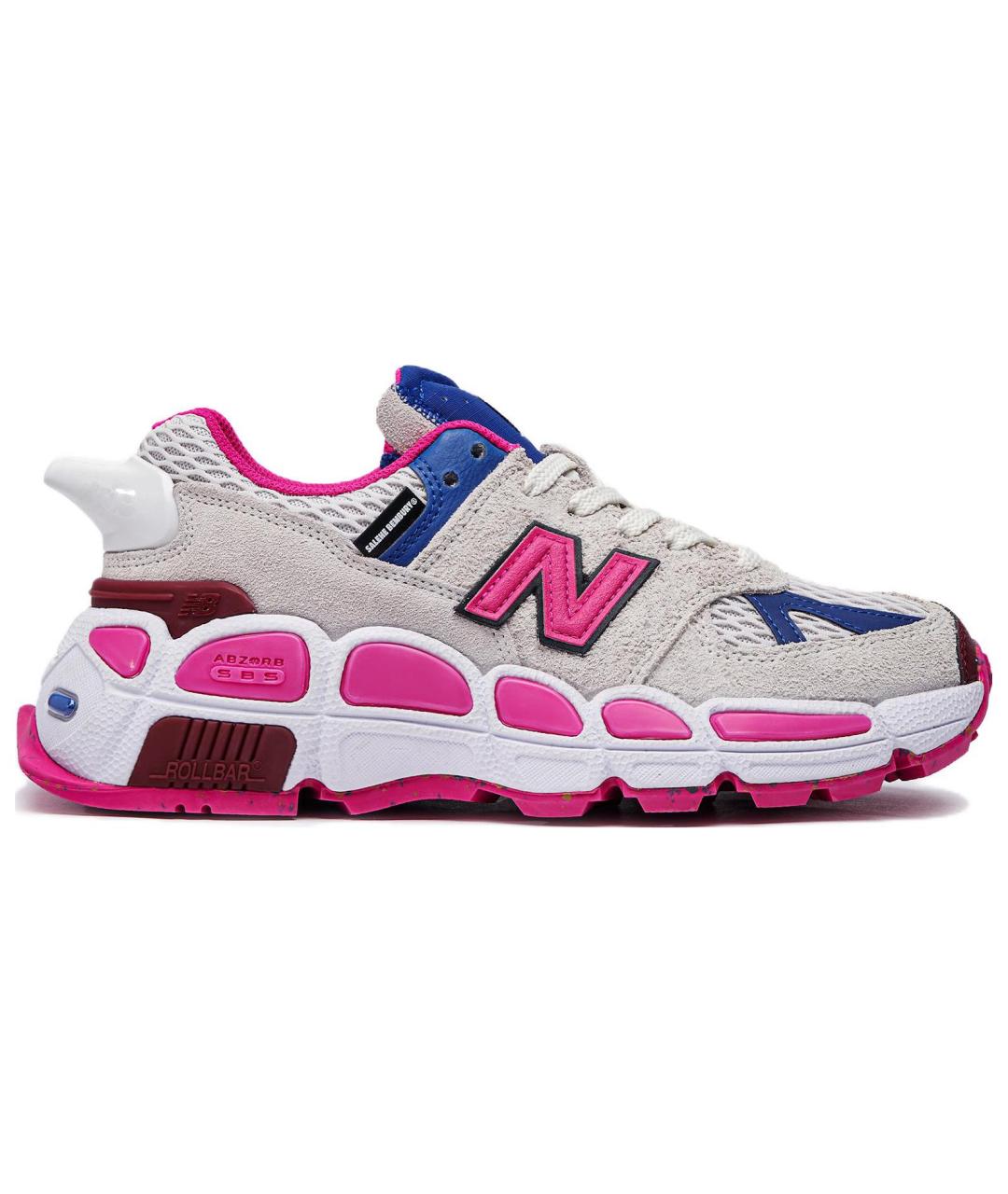 NEW BALANCE Мульти замшевые кроссовки, фото 1