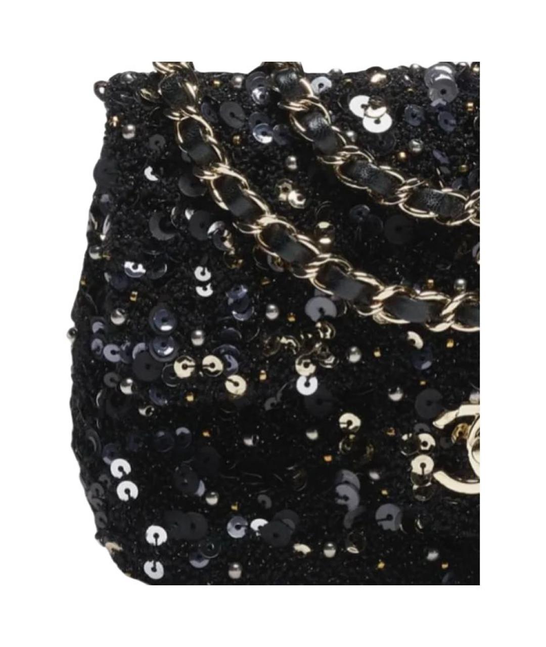 CHANEL Черная сумка через плечо, фото 2