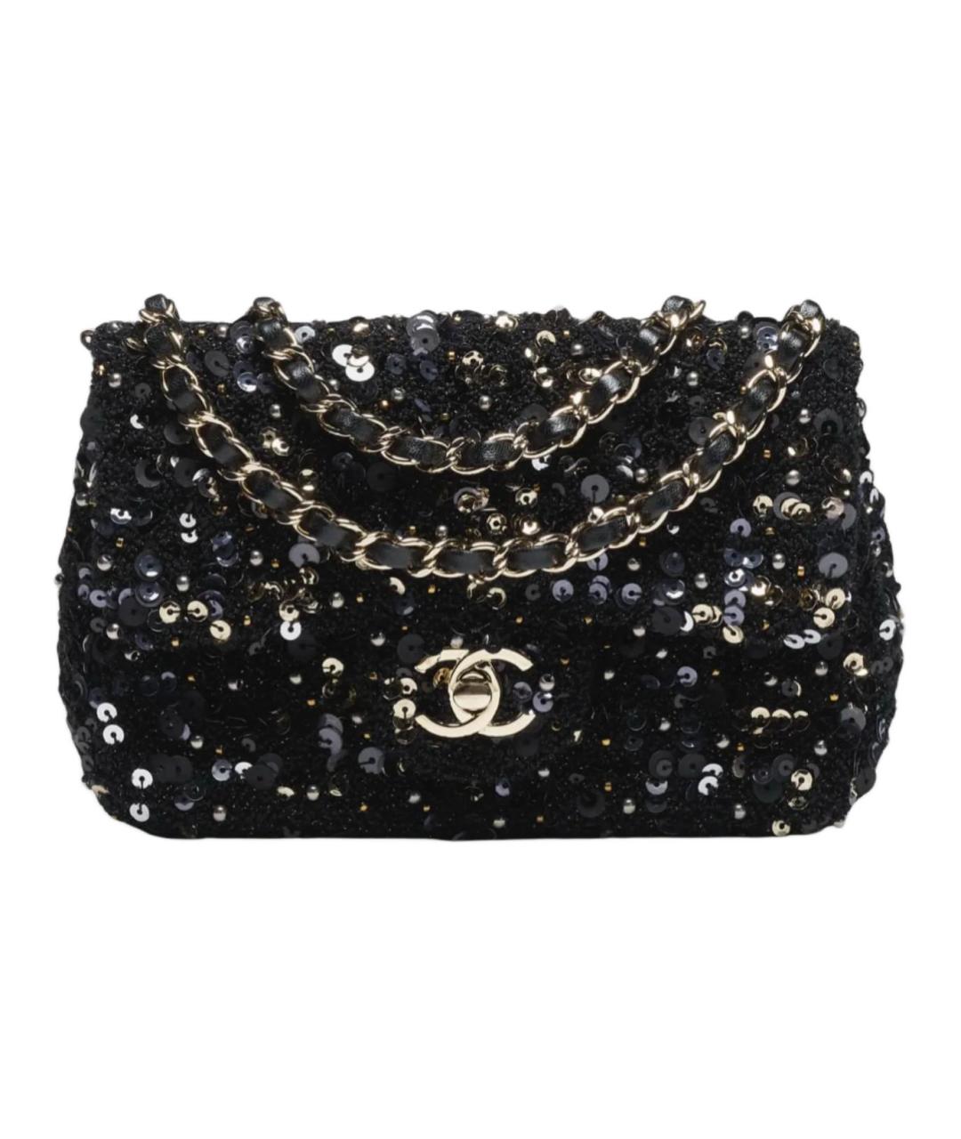 CHANEL Черная сумка через плечо, фото 1