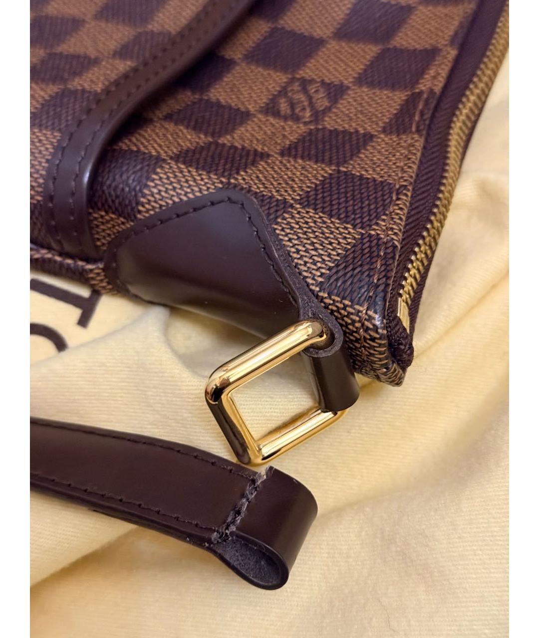 LOUIS VUITTON Коричневая сумка через плечо, фото 2