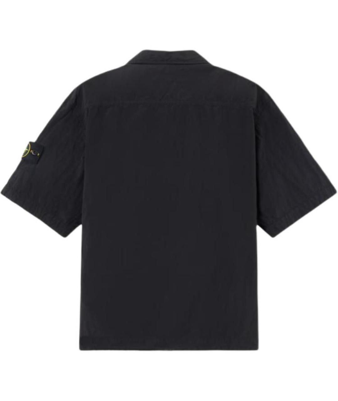 STONE ISLAND Черная кэжуал рубашка, фото 2