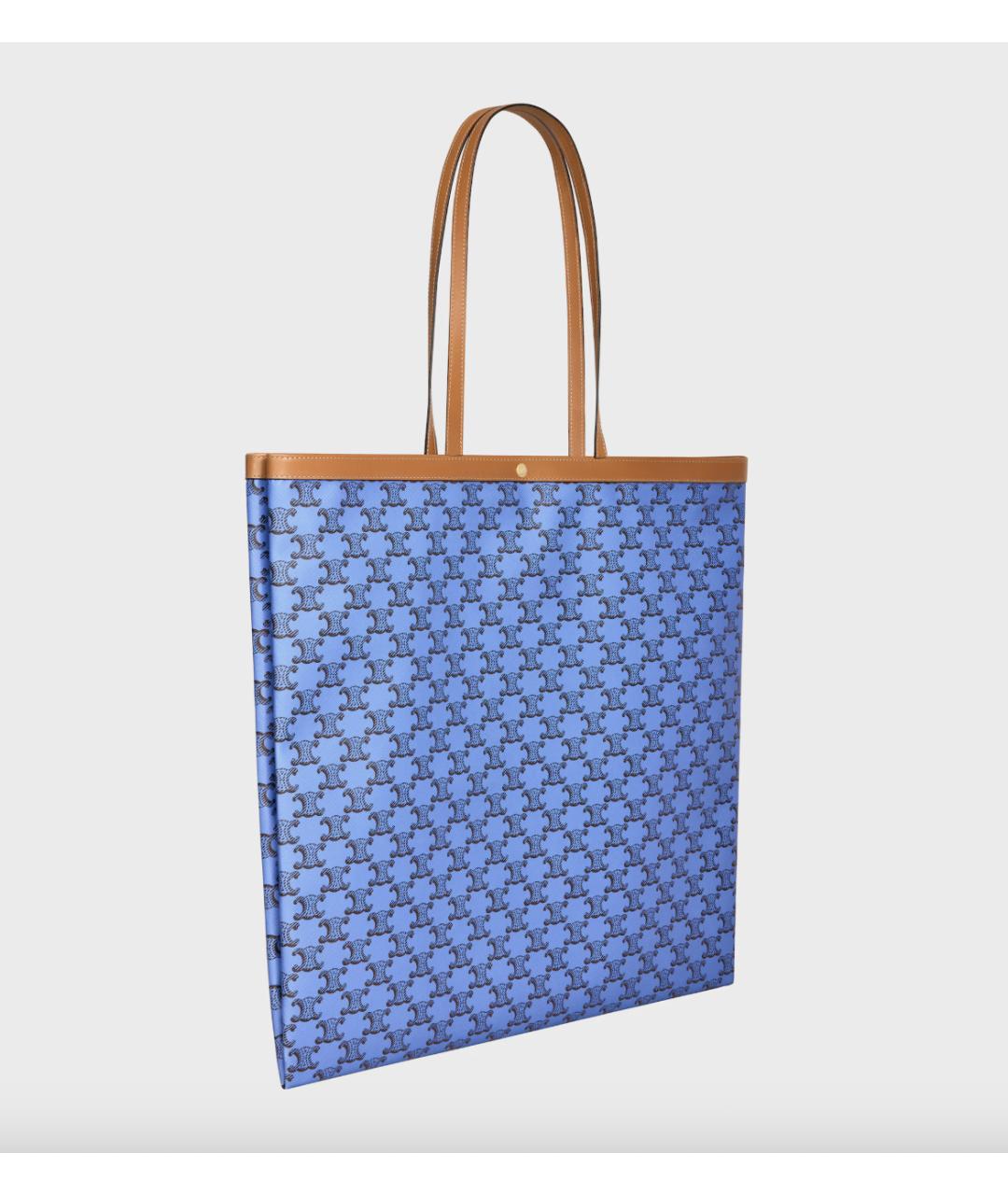 CELINE Синяя сумка тоут, фото 2