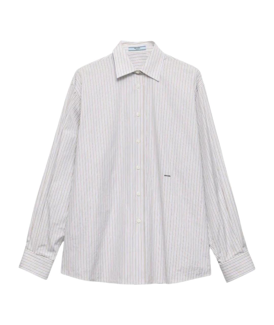 PRADA Мульти хлопковая рубашка, фото 1