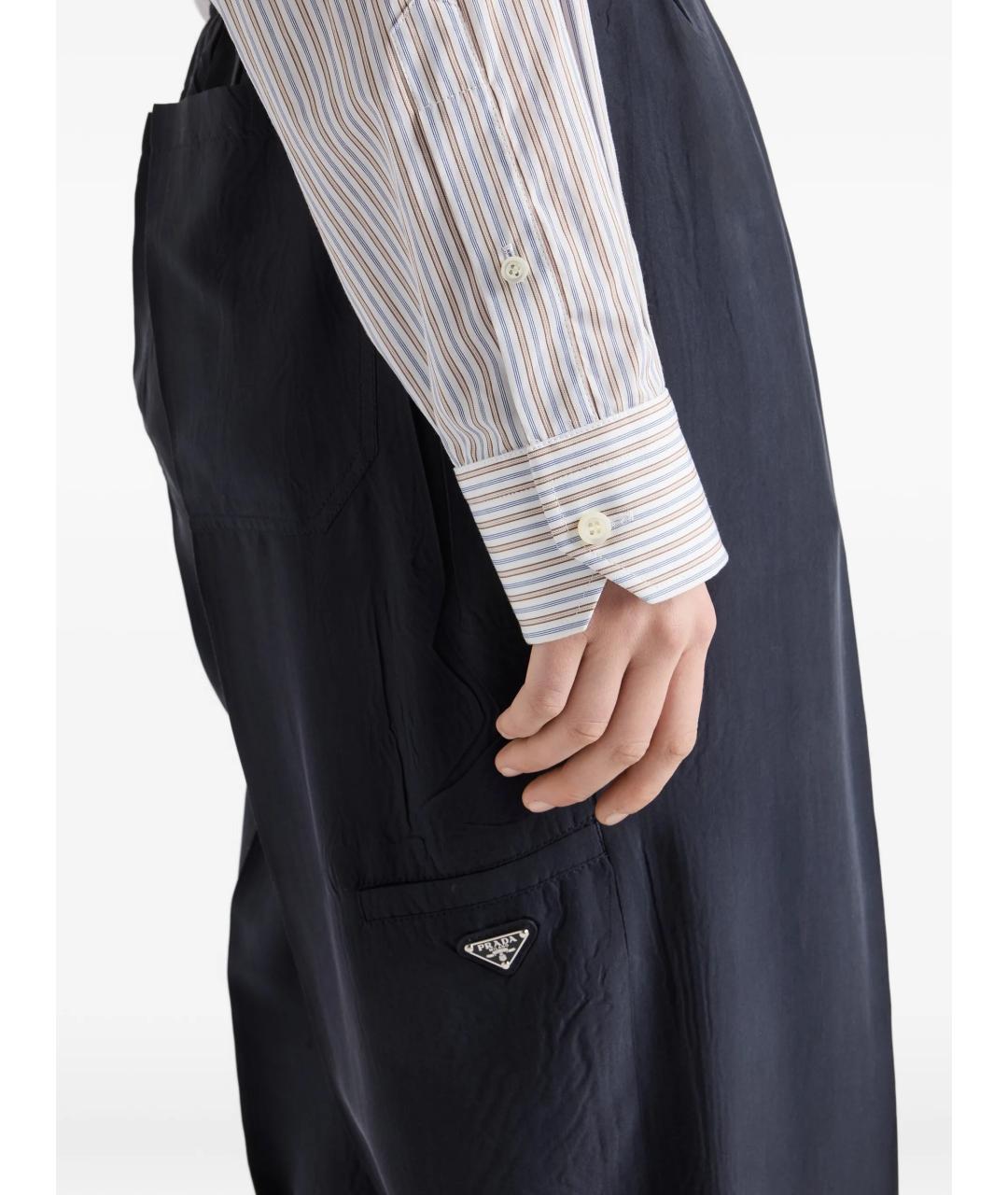 PRADA Мульти хлопковая рубашка, фото 4