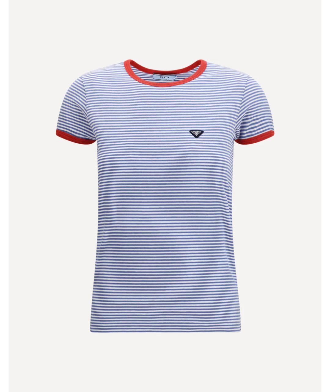 PRADA Антрацитовая футболка, фото 4