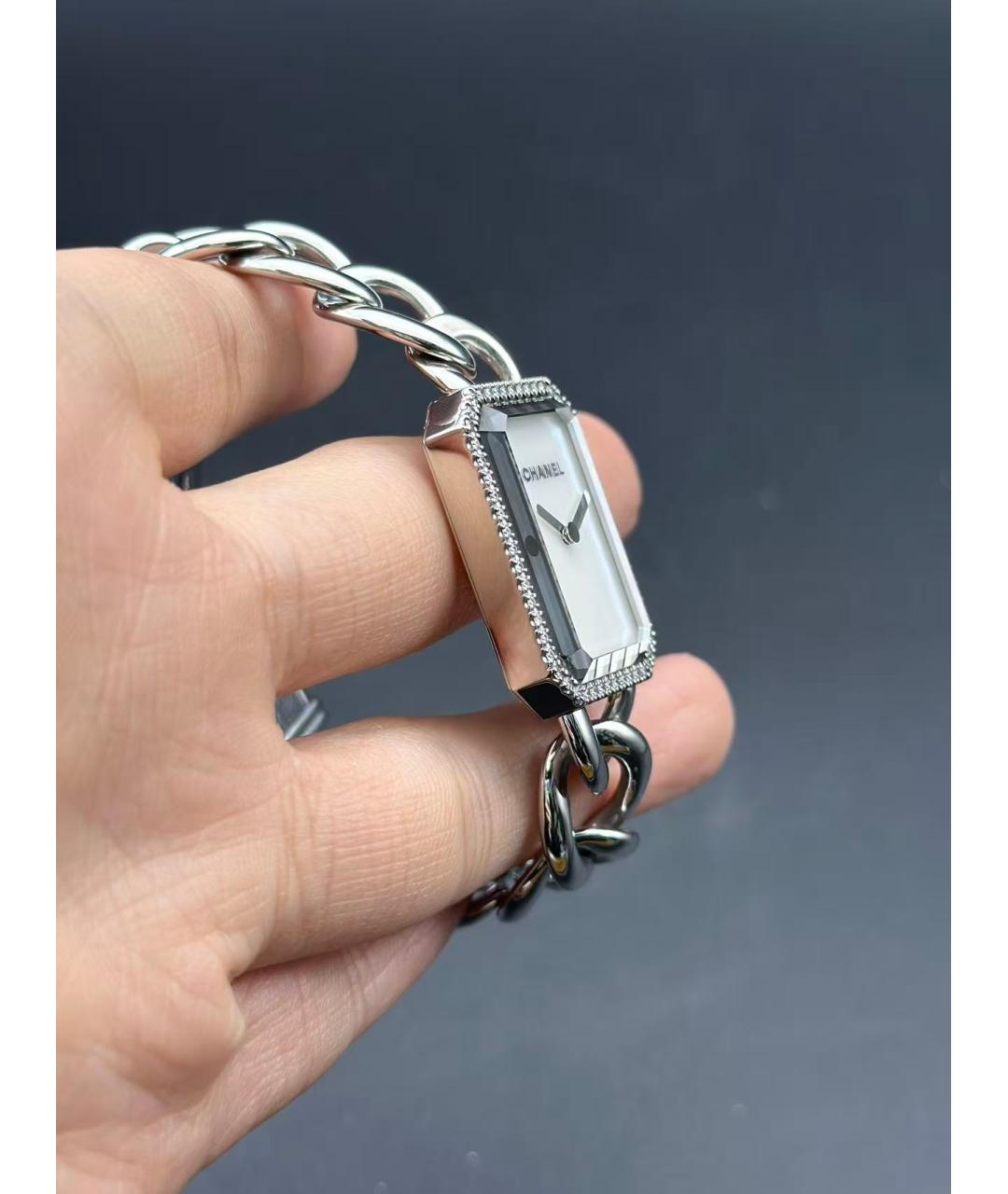 CHANEL Серебряные часы, фото 4