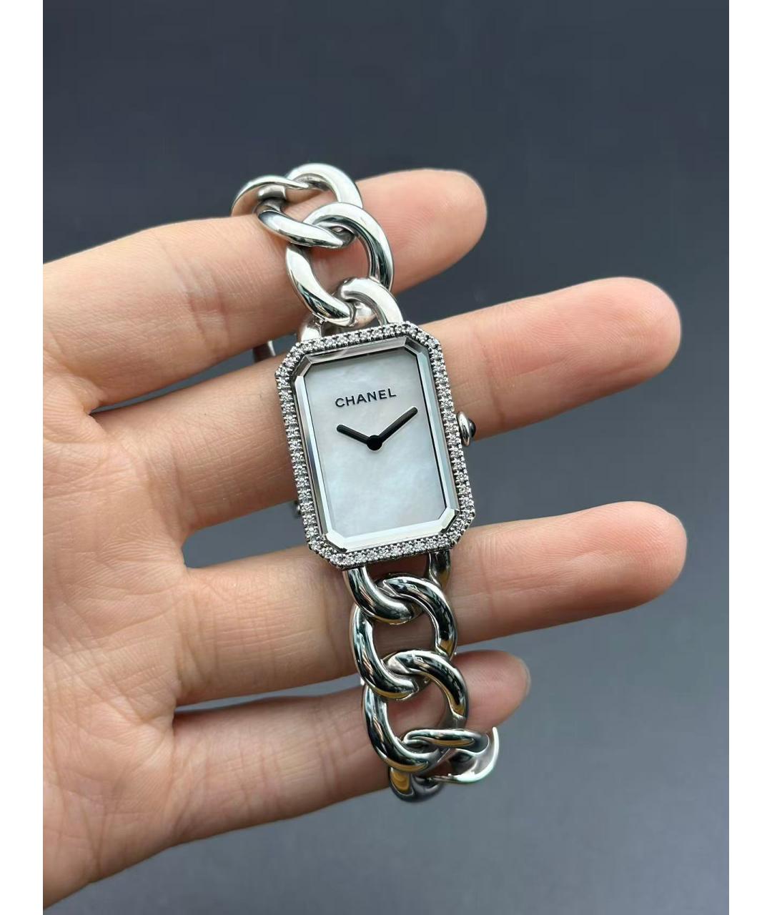 CHANEL Серебряные часы, фото 6