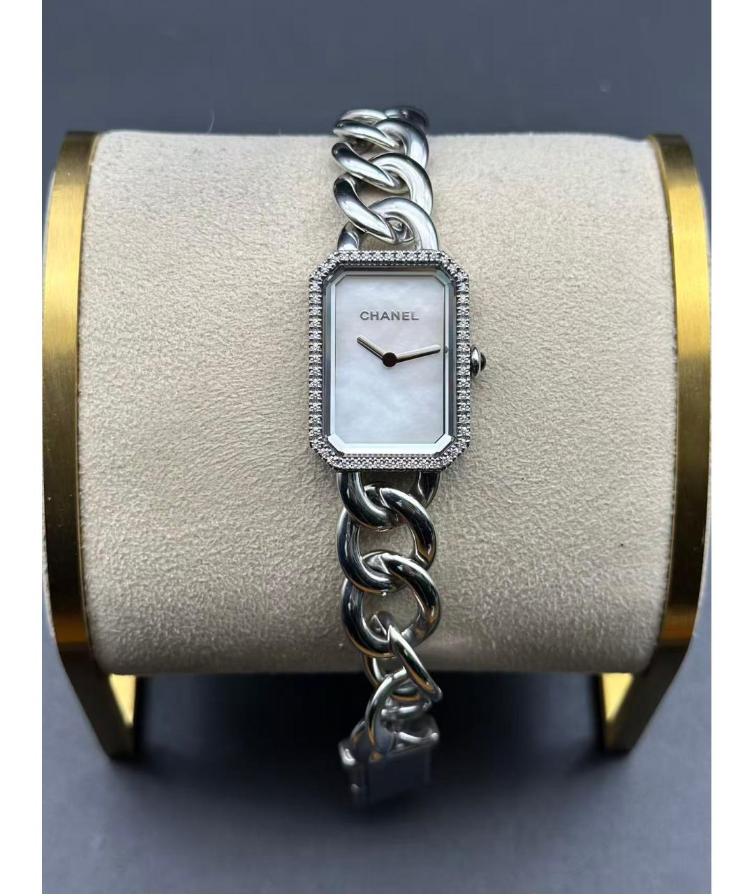 CHANEL Серебряные часы, фото 2