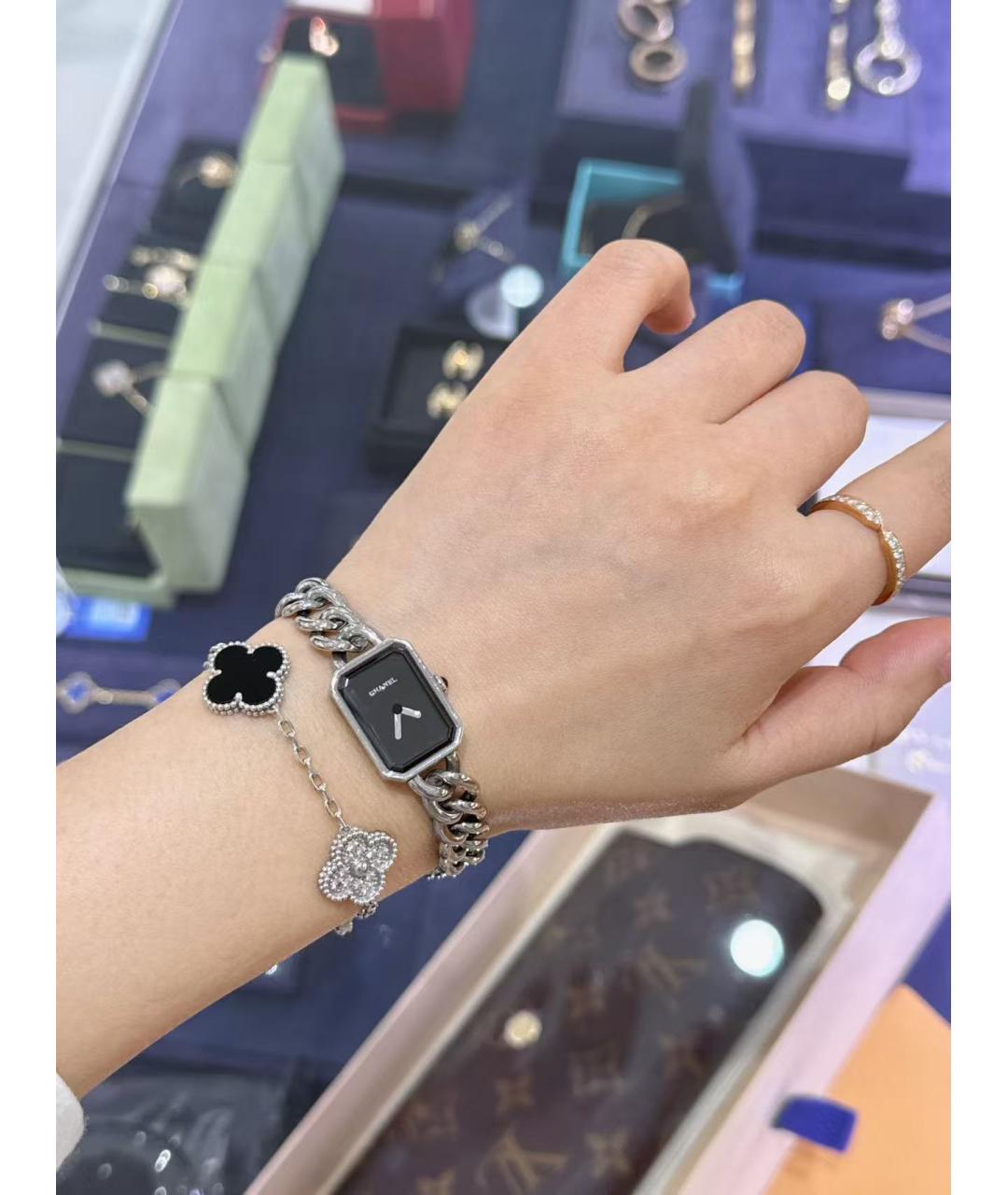 CHANEL Серебряные часы, фото 2