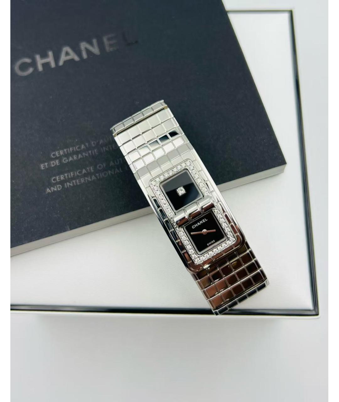 CHANEL Серебряные часы, фото 3
