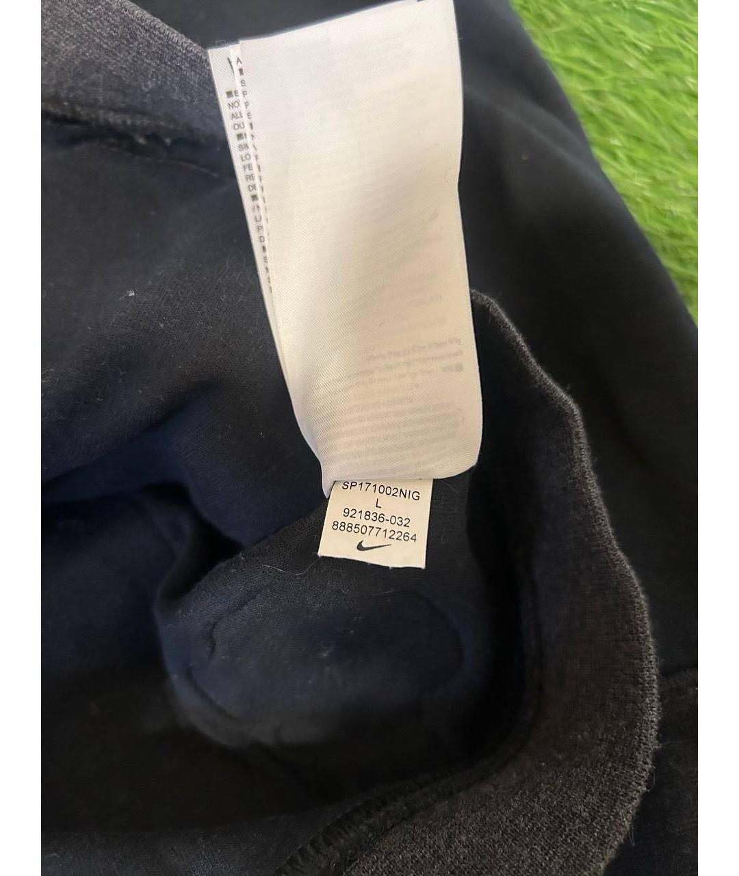 NIKE Черная хлопковая куртка, фото 5