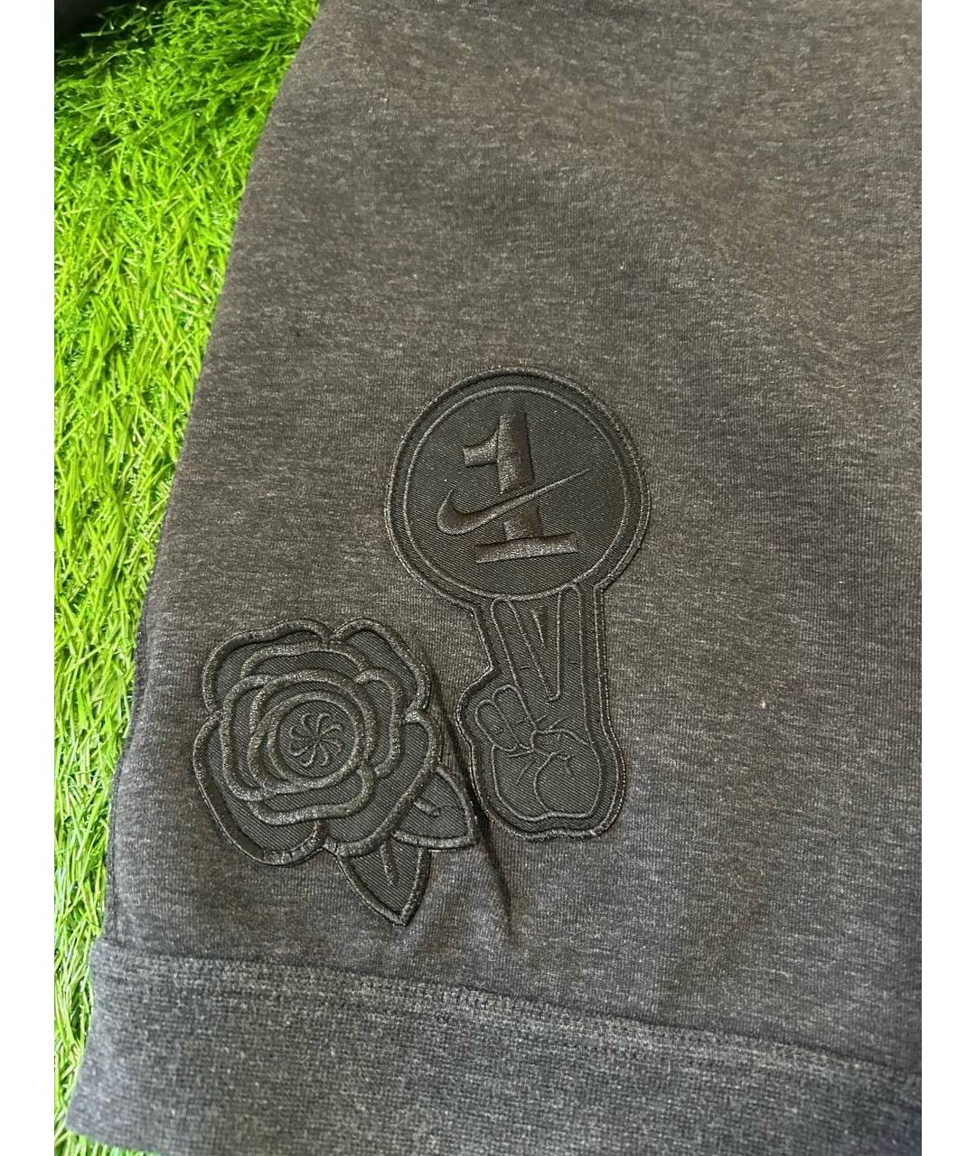 NIKE Черная хлопковая куртка, фото 3