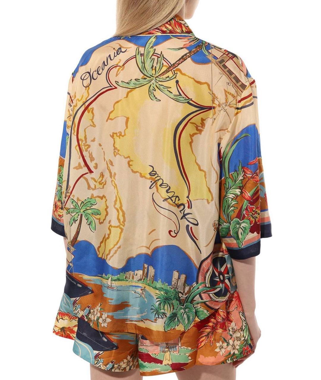 ZIMMERMANN Мульти шелковая рубашка, фото 3