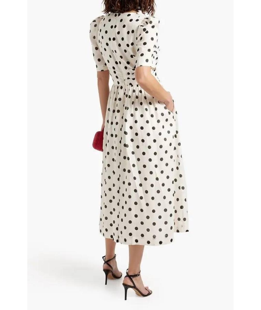 ZIMMERMANN Белое льняное коктейльное платье, фото 3