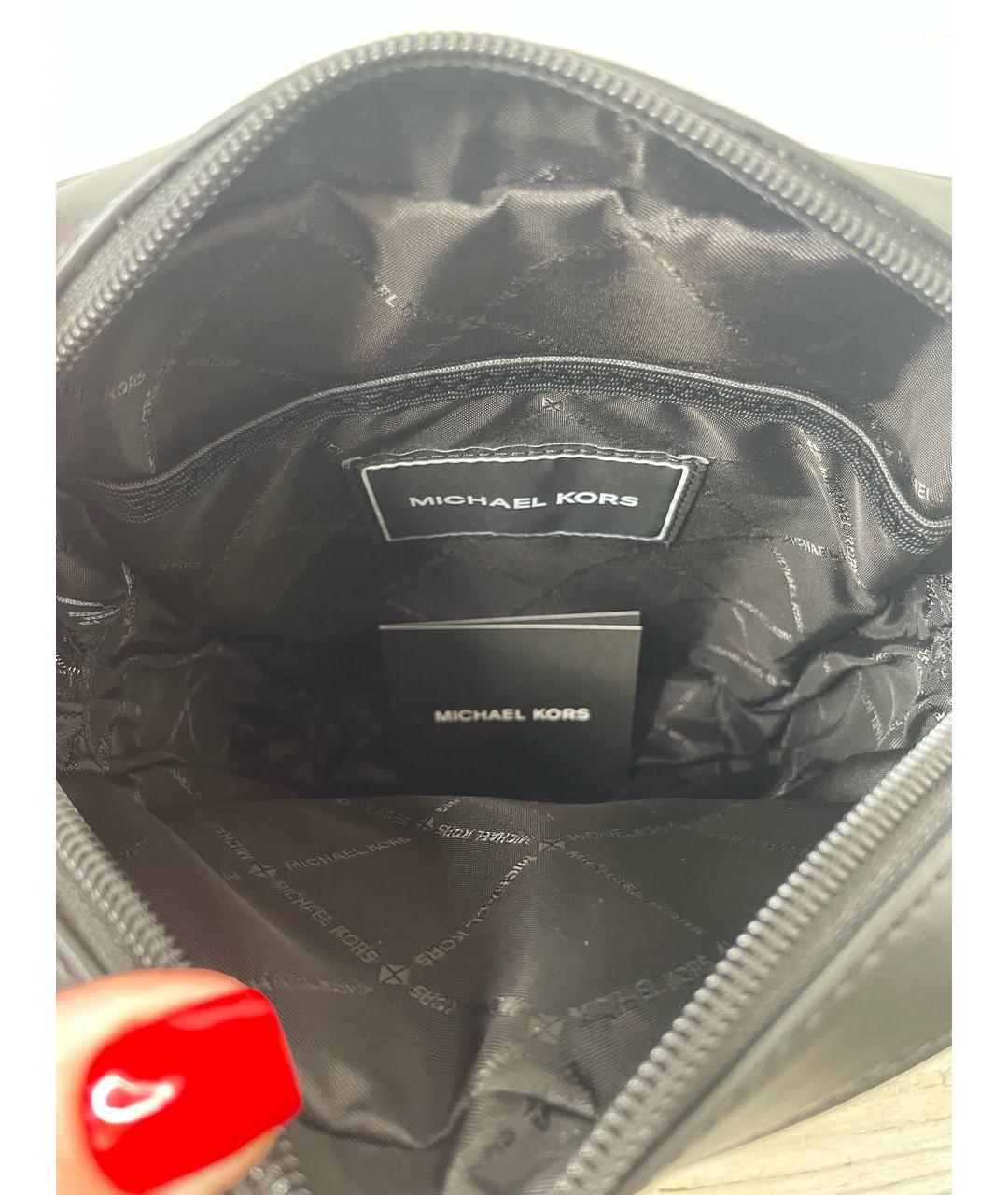 MICHAEL KORS Коричневая сумка на плечо из искусственной кожи, фото 7