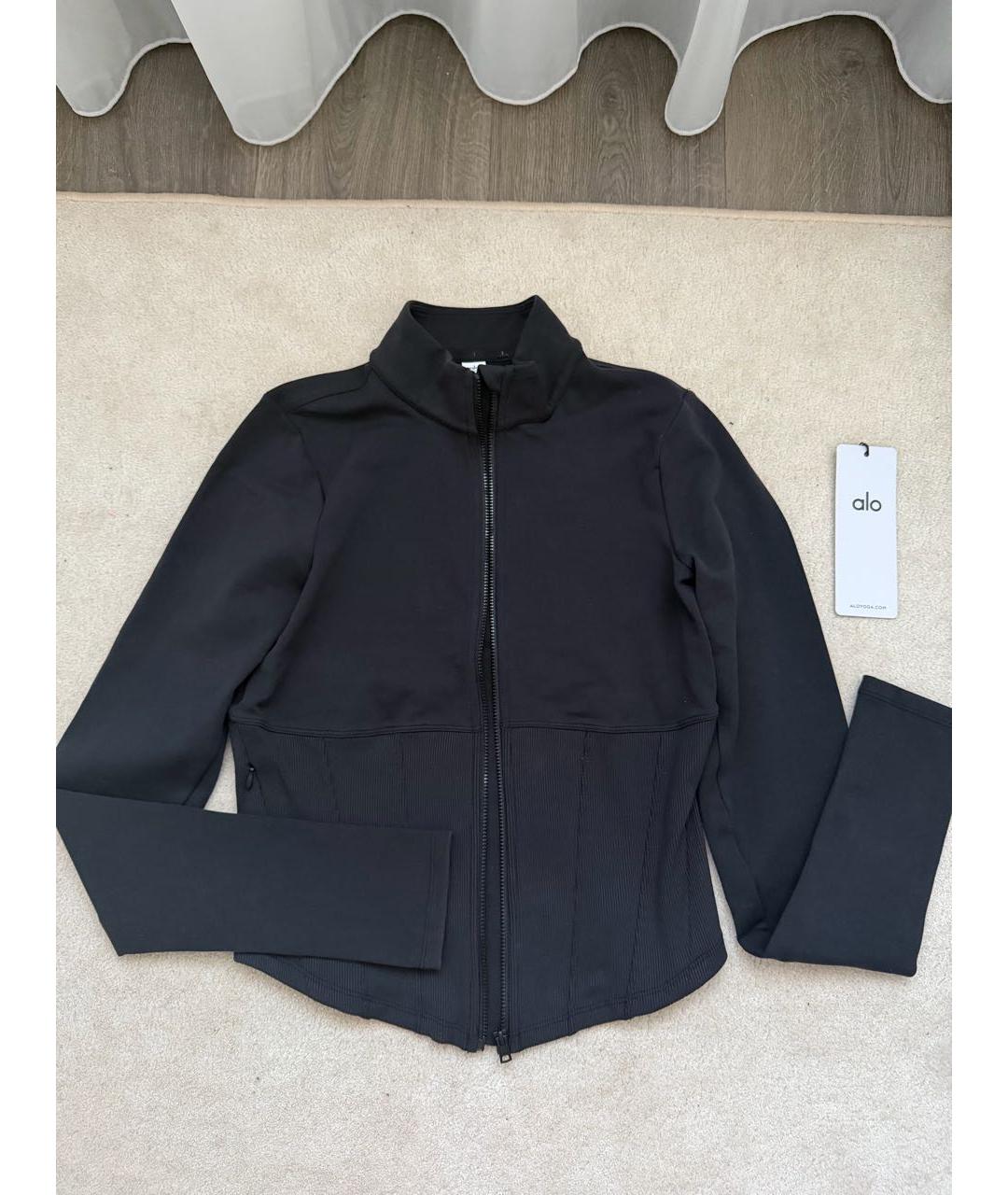 ALO YOGA Черный полиэстеровый спортивные костюмы, фото 7