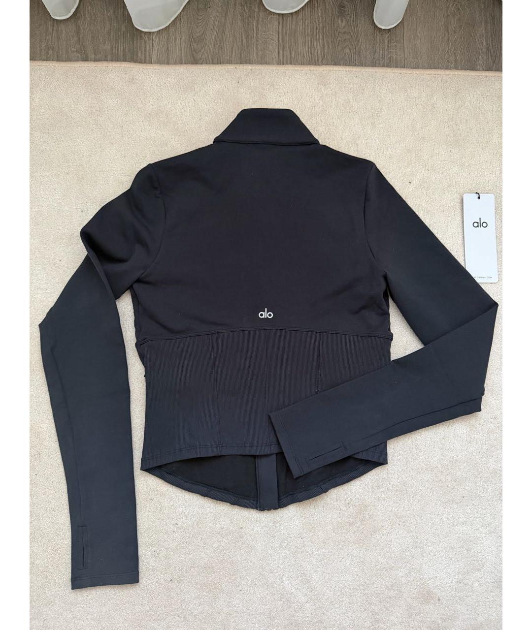 ALO YOGA Черный полиэстеровый спортивные костюмы, фото 8