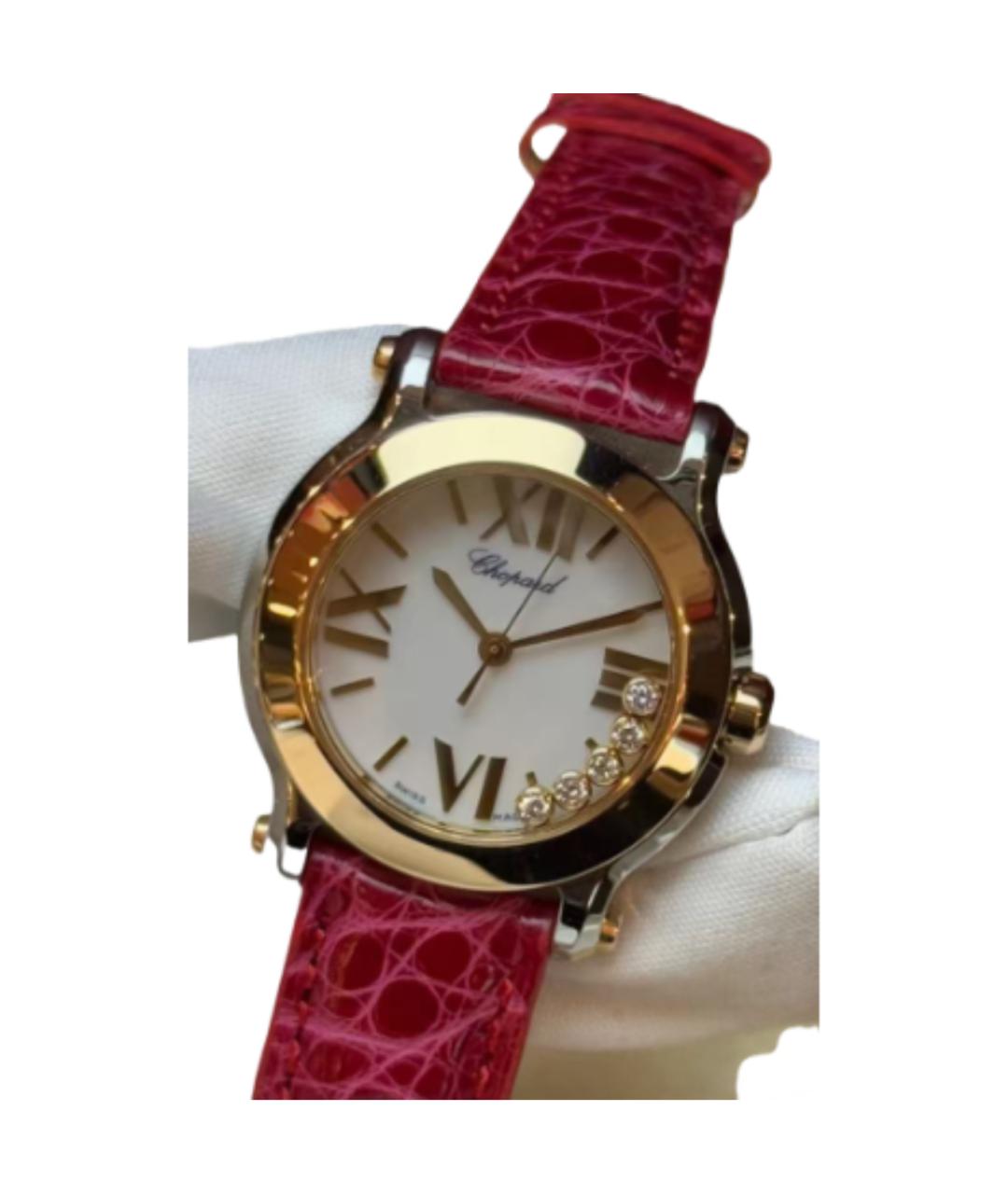 CHOPARD Золотые часы из розового золота, фото 5