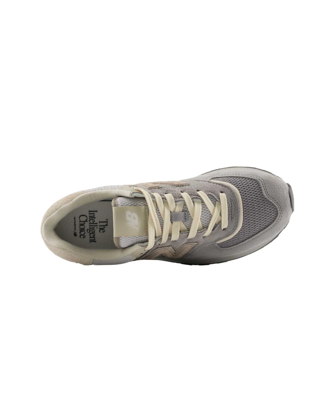 NEW BALANCE Серые замшевые кроссовки, фото 4